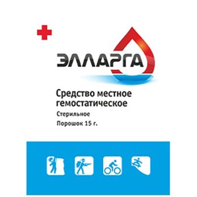 Гемостатический порошок ЭЛЛАРГА 15 грамм | Военторг ALLMULTICAM 