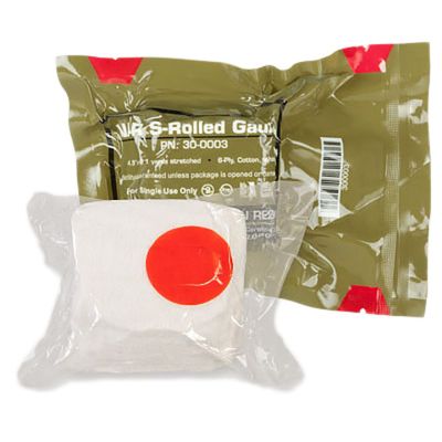 Стерильный марлевый бинт (хлопок) S-Rolled Gauze | Военторг ALLMULTICAM 