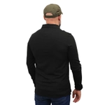 Рубашка-поло с длинным рукавом 5.45 DESIGN Black