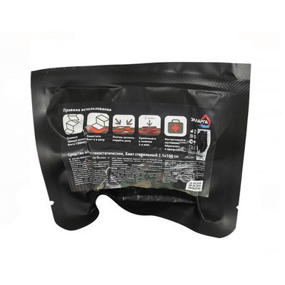 Гемостатический бинт ЭЛЛАРГА 2,5 х 100 см | Военторг ALLMULTICAM 