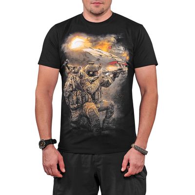 Футболка "ЦСН Альфа-Фалькатус" 5.45 DESIGN | Военторг ALLMULTICAM 