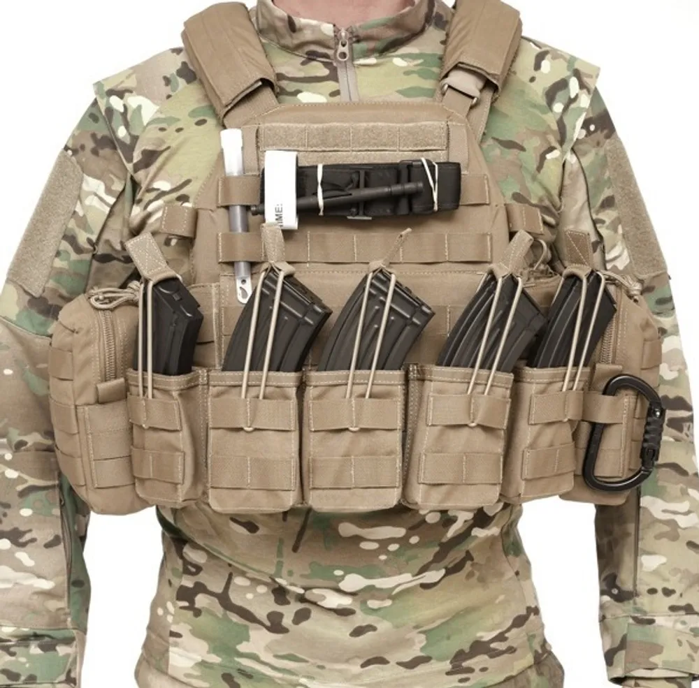 Тактический разгрузочный жилет с подсумками под 7,62-мм АК DCS Warrior Assault Systems