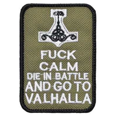 Шеврон "FUCK CALM" | Военторг ALLMULTICAM 