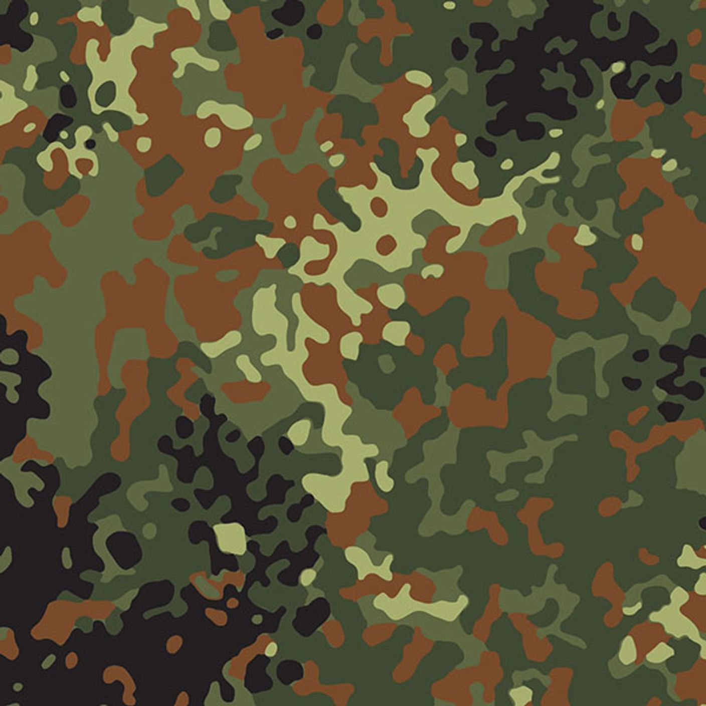 Всё про немецкий камуфляж Flecktarn