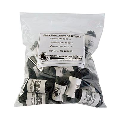 Нитриловые медицинские перчатки Black Talon North American Rescue | Военторг ALLMULTICAM 