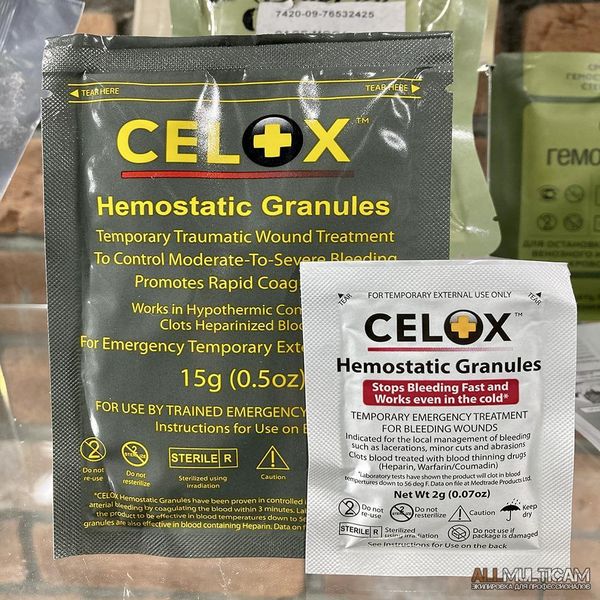Стоп-кран в аптечном подсумке: гемостатическое средство Celox